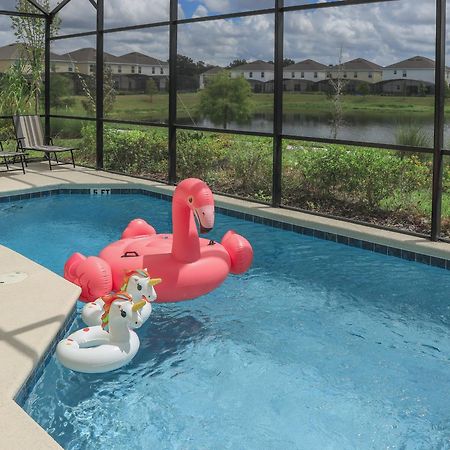 Waterfront Brand New Modern Luxury 8 Bedroom Pool House! Sleeps 16 Kissimmee Exterior foto