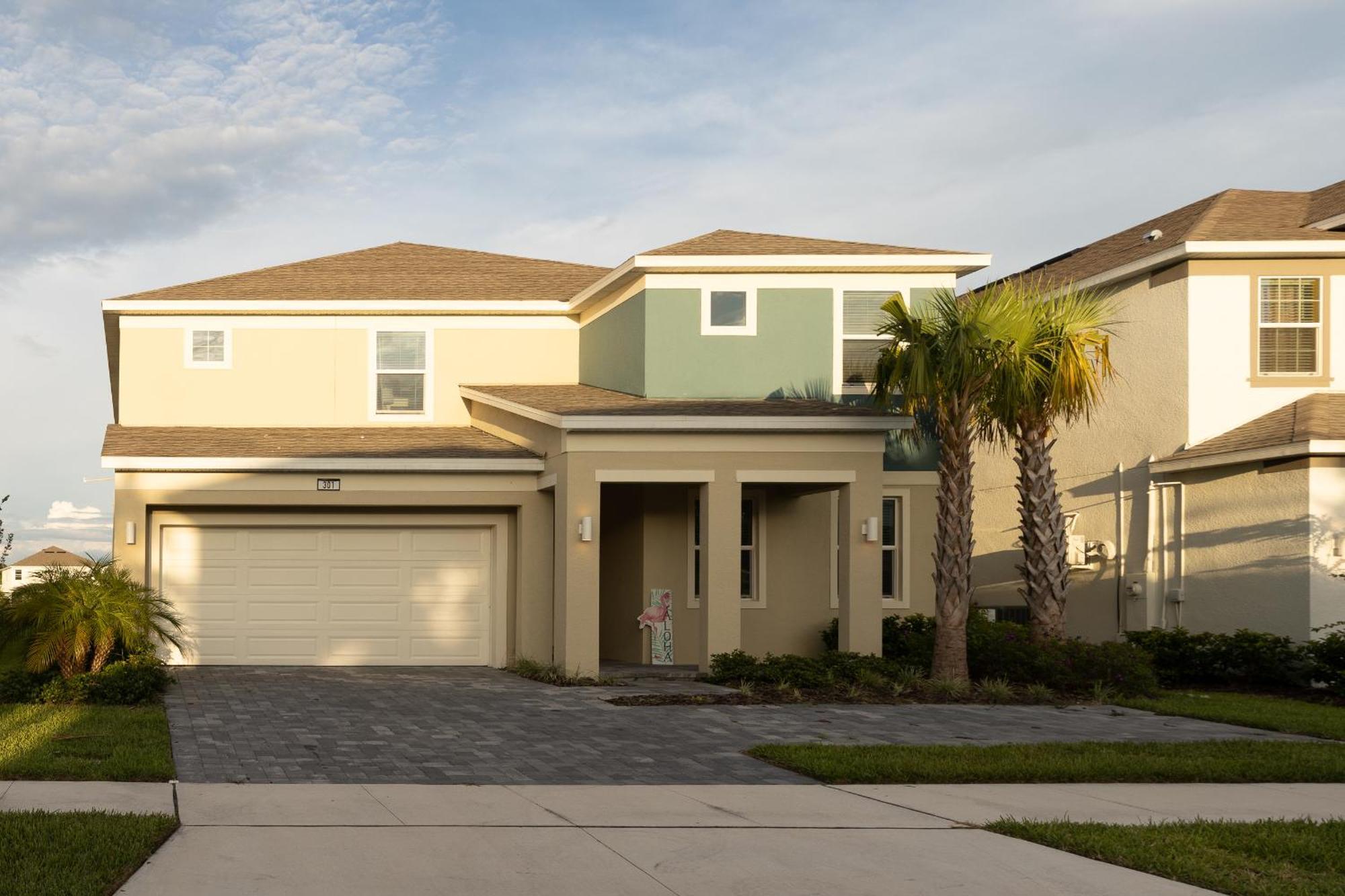 Waterfront Brand New Modern Luxury 8 Bedroom Pool House! Sleeps 16 Kissimmee Exterior foto